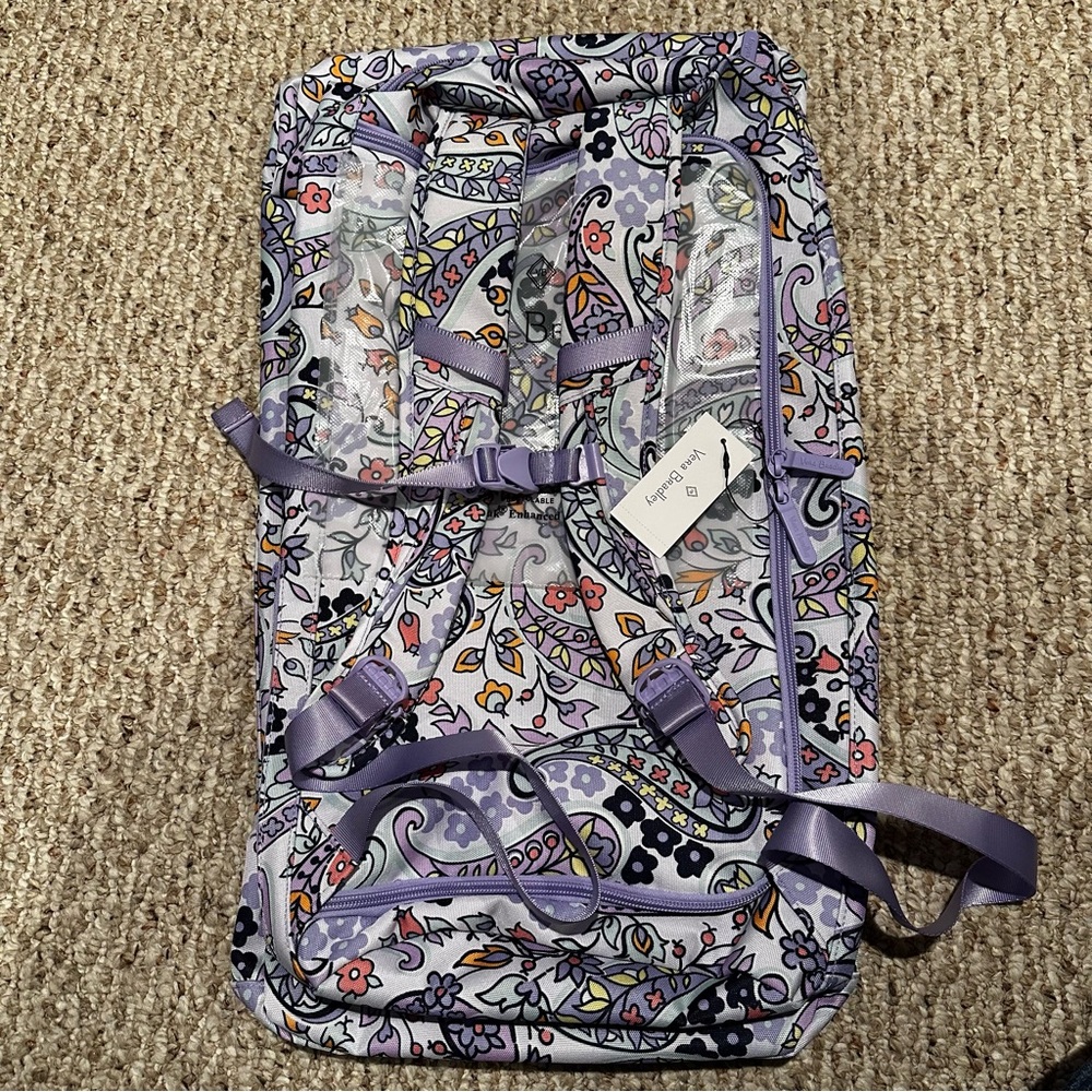 Vera Bradley Lighten Up XL Duffel Backpack - Picture 7 of 7